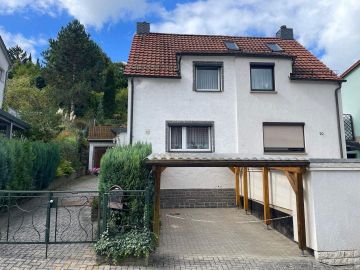 Schöne Doppelhaushälfte mit tollem Blick in Jena, 07749 Jena, Doppelhaushälfte